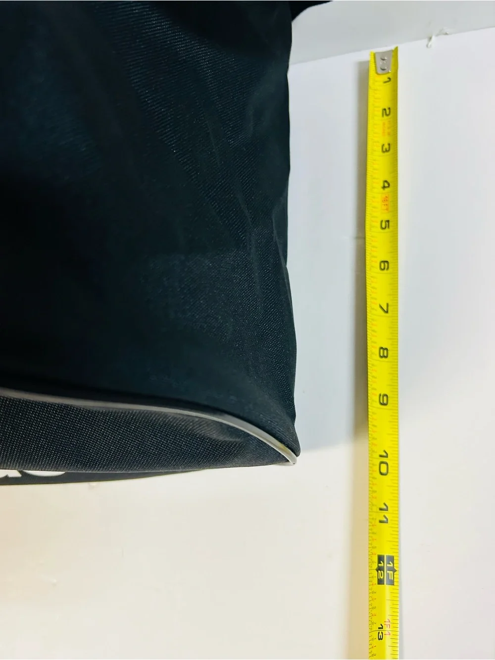 adidas Black and White Logo Duffel Bag